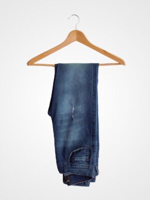 Dark Blue Denim Jeans